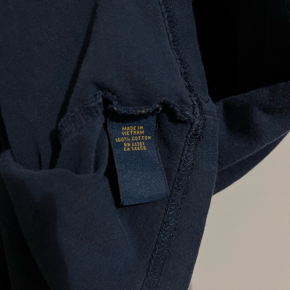 Polo Ralph Lauren Boys Girls XL Blue Short Sleeve TShirt‎ American Flag New York - Picture 3 of 8